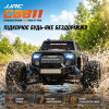 Машинка на радиоуправлении JJRC C8811 1:20 Black — монстр-трак 4WD с бесколлекторным двигателем, металлической трансмиссией, LED-фарами, до 45 км/ч, до 15 минут, до 100 м